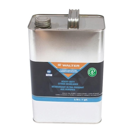 Walter Surface Technologies 3.78 L / 1 Gal Jug, Liquid, Brown 53G535